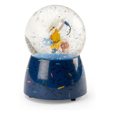 Moulin Roty - Muzikale Sneeuwbal- blauw