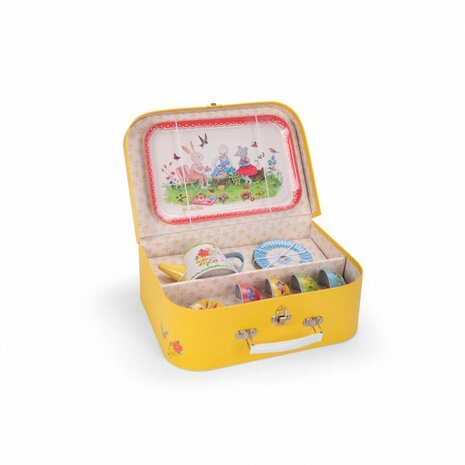 Moulin Roty - Metalen thee set La Grande Famille