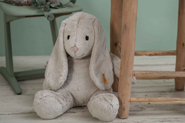Steiff-Hoppie rabbit, light grey-48 cm