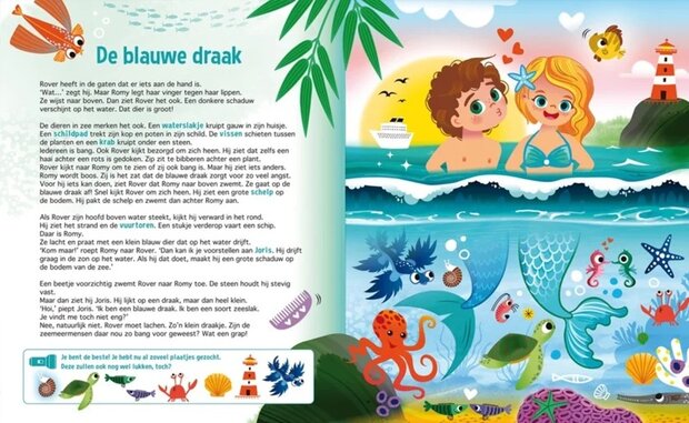 Zaklampboek- Speuren met zeemeerminnen