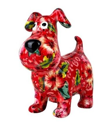 Pomme Pidou spaarpot  Hugo hond standaard