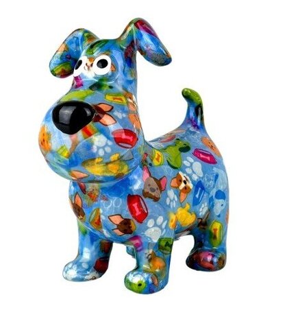 Pomme Pidou spaarpot  Hugo hond standaard