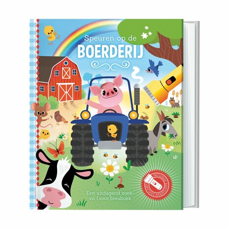 Zaklampboek- Speuren op de boerderij