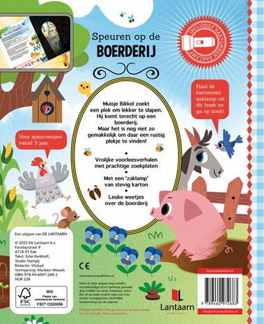 Zaklampboek- Speuren op de boerderij