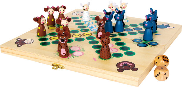 Houten Ludo Boerderij Dieren