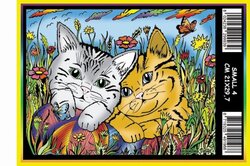 COLORVELVET KLEIN MET STIFT - POEZEN (21X29,7)