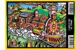 COLORVELVET KLEIN MET STIFT - TREIN (21X29,7)