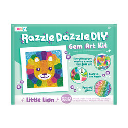 Ooly – Razzle Dazzle Gem Art Kit – Little Lion