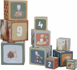 Little Dutch stapeltoren blauw ( Forest Friends )