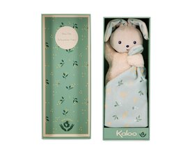 Kaloo Carre Douceur – Knuffeldoek Konijn bosje citrus