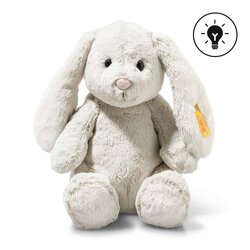 Steiff-Light at Night Hoppie rabbit light grey-28 cm