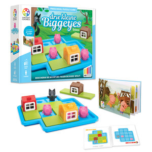 Smart Games- Drie Kleine Biggetjes Deluxe